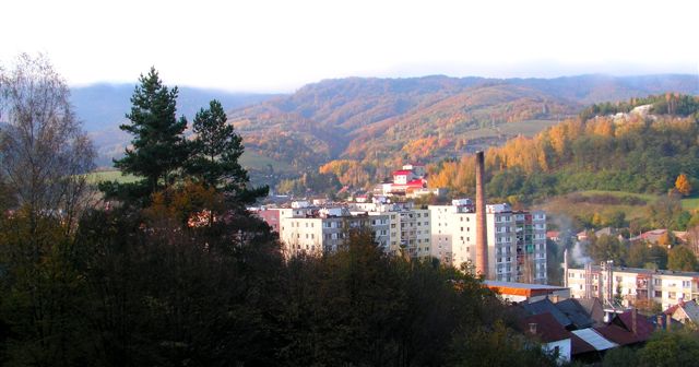 Pohľad na Dobšinú, Azbest a Štempelšájer zo dňa 25.10.09 